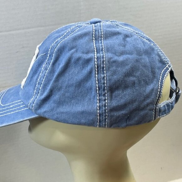 Dog Mom Embroidered Distressed Wash Cotton Hat Cap Adjustable Classic - Picture 3 of 12